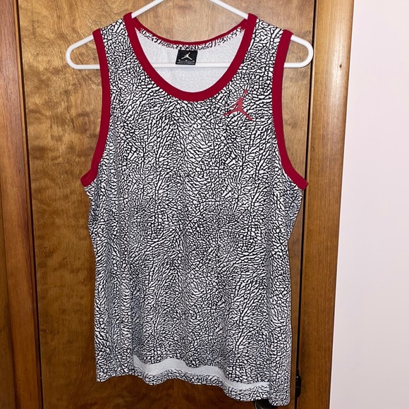jordan elephant print tank top